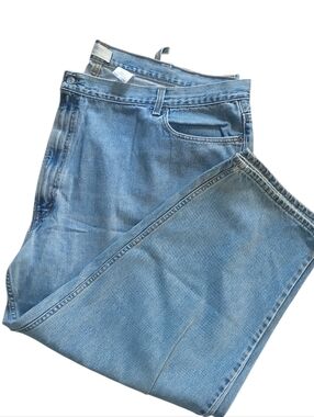Vintage 90's Levi's 560 Comfort Fit Jeans Denim Light Relaxed Cotton 54 x 30